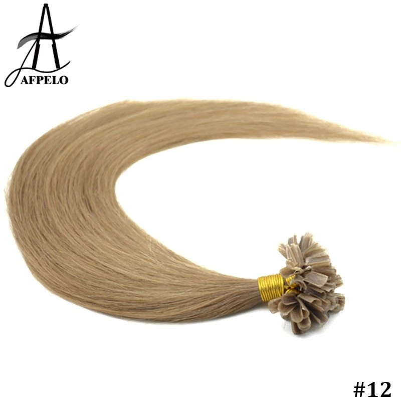 U Tip Haarextensions Ombre