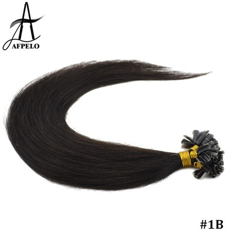 curly u tip hair extensions